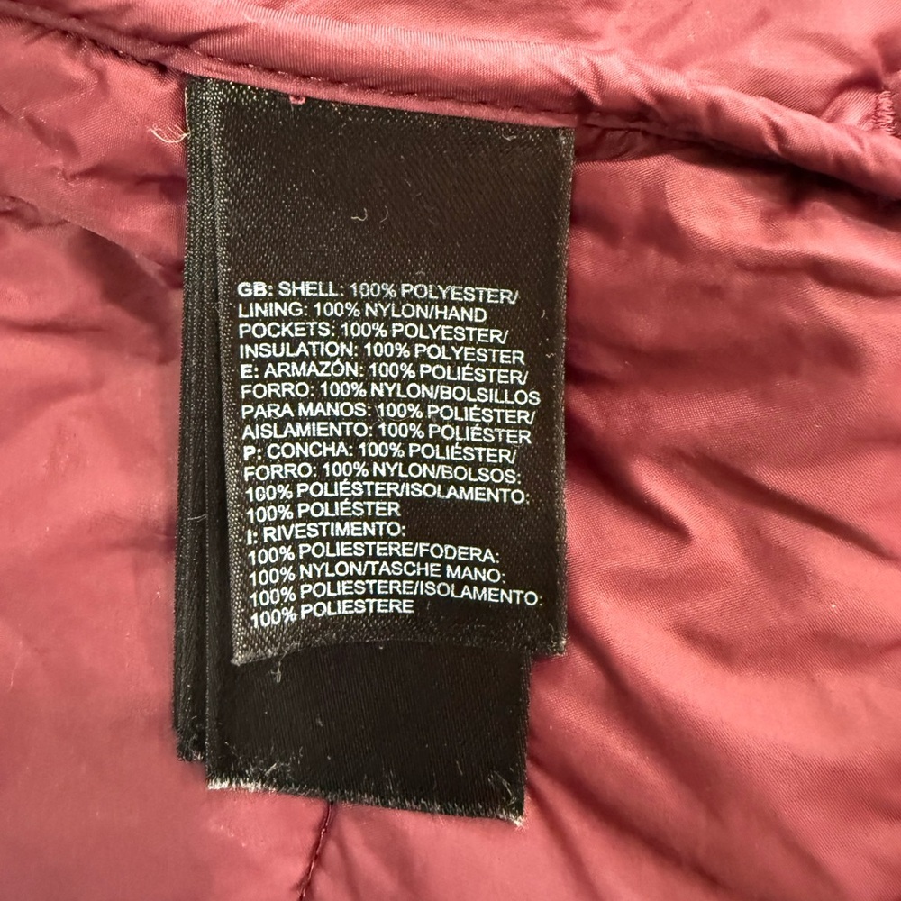 The North Face “Who Is This” Jacket Maroon/Burgundy Women’s Small 🍂❄️ - Picture 6 of 8